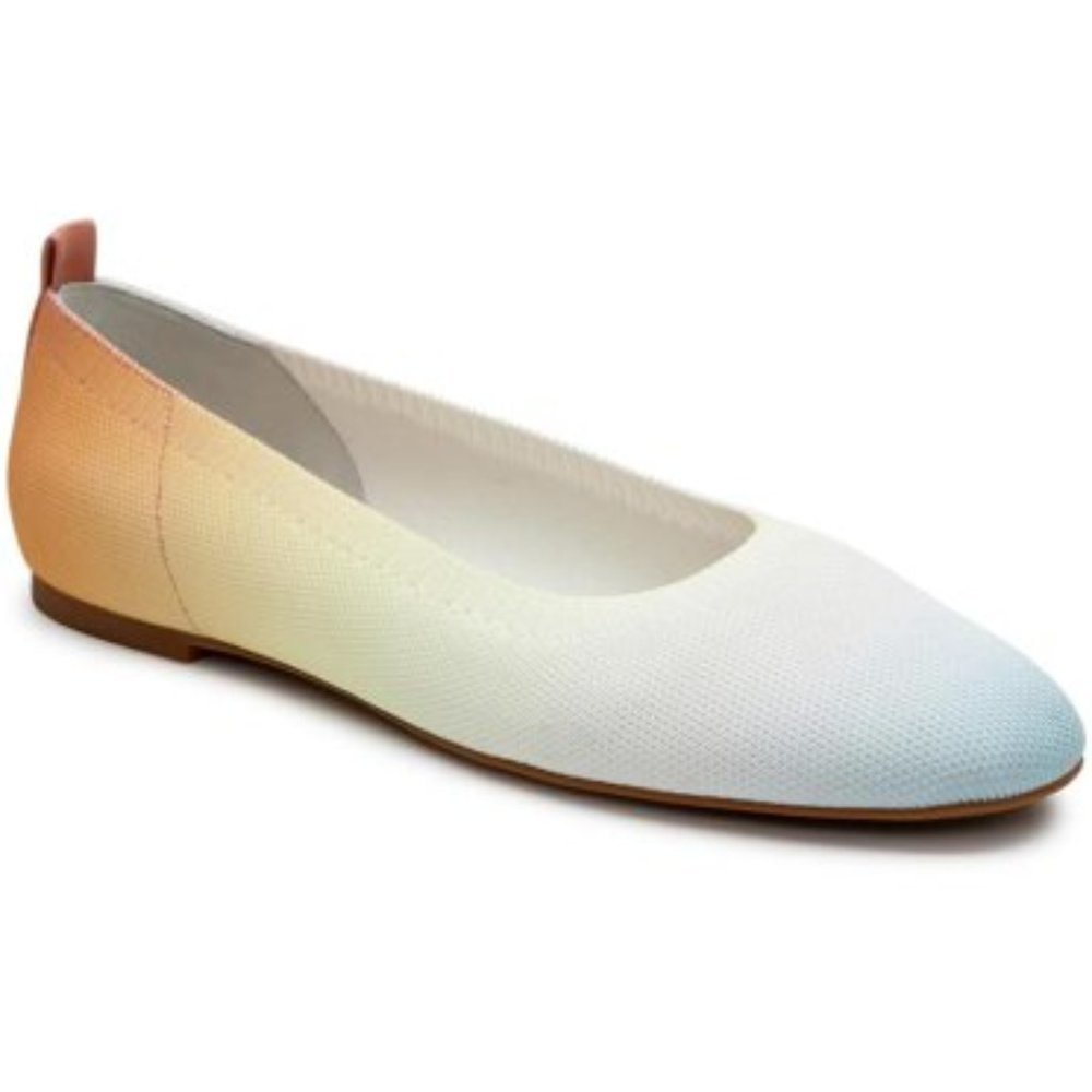 Sanctuary Social Smart Creation Memory Foam Knit Ombre Ballet Slip-On Flat 7 NWT
